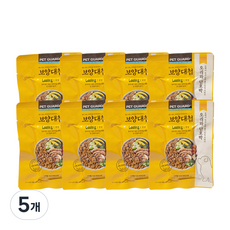 보양대첩 전연령 강아지 쿨링 상온화식 사료, 오리, 50g, 5개