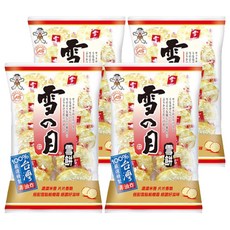 Want-Want 旺旺 雪の月雪餅, 145g, 4袋