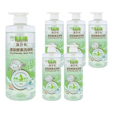蒲公英 酵素洗碗精 Eco-friendly Dish Soap, 700g, 6瓶