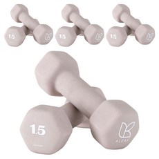 아리프 네오프렌 선인장 아령, 1.5kg, 8개