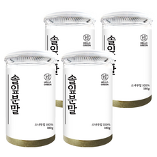 헬로우그린 국산 솔잎 분말 가루, 180g, 4개