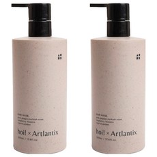 hoi 好好生活 x 日京山風-香氛瞬效護髮膜 意氣之風, 500ml, 適用於開叉與受損髮質, 2瓶