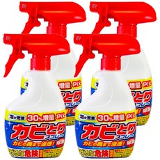 Lion Chemical 獅子化學 除霉噴霧 深層清潔, 520g, 4瓶