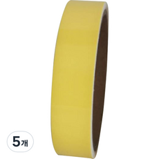 DITREE 夜光反光膠帶, 5個, 黃色