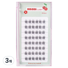 BbiBbi Lash 免膠水假睫毛, 3個, Glam