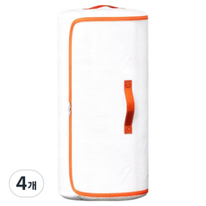 예은홈시스 원통형 압축 리빙박스, 혼합색상, 4개