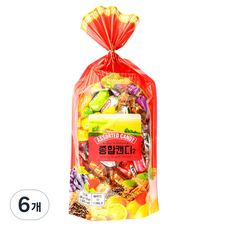 일광제과 종합캔디2, 480g, 6개