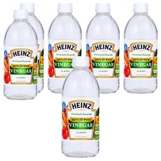 HEINZ 亨氏 蒸餾白醋, 473ml, 6個