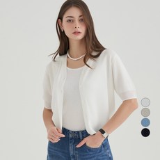 afinar V領短袖開襟衫