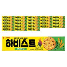 롯데웰푸드 하비스트 오리지널 비스킷, 100g, 24개
