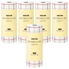 GIBONE 可重複水洗的抹布 35張 辣椒, 5捲