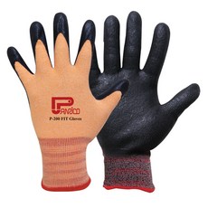 Panrico 百利世 加厚型止滑耐磨手套FIT 抗油漬, XL23, P-200, 1雙, XL23 x 87cm