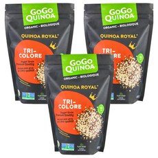 GoGo QUINOA 有機三色藜麥 加拿大原裝進口, 500g, 3包