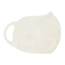 MODELO 女性專用皮膚科研發防紫外線運動口罩, 1個, 象牙色