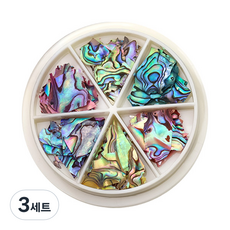 貝殼亮片美甲組, KN-S2065, 3套