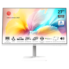 msi 微星 Modern 2K IPS平面螢幕 27吋 白色, MD272QXPW