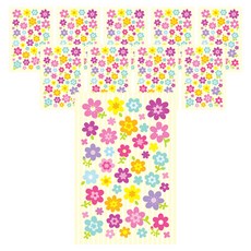 Fantastics 迷你可愛花朵貼紙 PS-22016, 10個, 混色