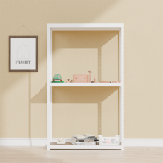 랙셈블 국내 제조 선반, 화이트, 3단