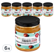 곰곰 저칼로리 사과잼, 200g, 6개