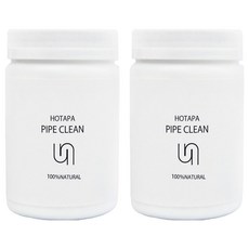 日本HOTAPA 排水管清潔粉罐裝 - 天然成分 有效分解污垢 保持排水暢通, 200g, 2罐