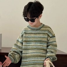 Arbe 兒童柔滑線條針織衫