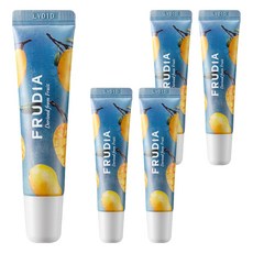 FRUDIA 確認過嘴唇 蜂蜜芒果柔嫩唇膜, 水果籽油, 神經毓胺, 溫和角質調理, 5條, 1入