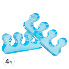 On&Living 矽膠腳趾平衡分趾環 藍色, 4個