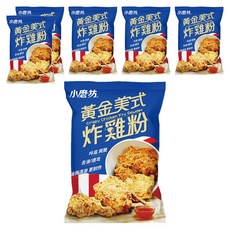 小磨坊 黃金美式炸雞粉, 1kg, 6包