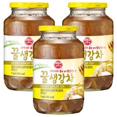 오뚜기 힐링타임 꿀생강차, 1kg, 1개입, 3개