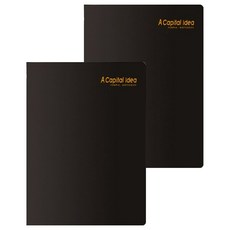 PENPIA 10000 16開 塑膠封面筆記本 大, 混合顏色, 2個