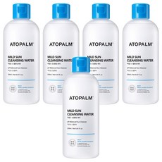 ATOPALM 愛多康 溫和卸妝水, 250ml, 5瓶