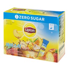Lipton 立頓 零糖冰茶混合 水蜜桃, 5g, 60件, 1個