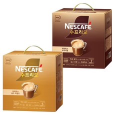 네스카페 수프리모 커피믹스 오리지널 11.7g 300p + 골드마일드 11.9g 300p, 1세트