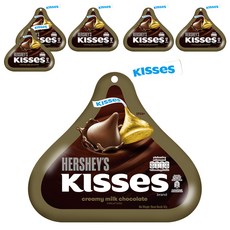HERSHEY'S 好時 KIsses 水滴牛奶巧克力，82g, 6袋