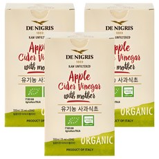 DE NIGRIS 德尼格斯 蘋果醋隨身包, 300ml, 3個