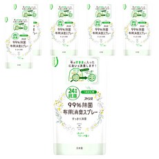 第一石鹼 FUNS布用消臭噴霧 補充包 清新綠香, 6包, 320ml