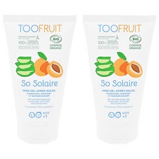 TOOFRUIT 兒童曬後修護凝膠, 含蘆薈及杏仁油成分, 舒緩與滋養曬後的肌膚, 150ml, 2條