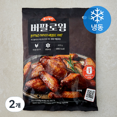 푸드렐라 버팔로윙 (냉동), 400g, 2개