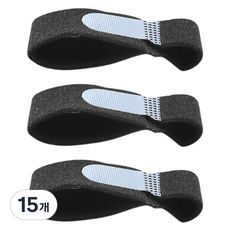 Felis J Dr. Felis J 手指腳趾伸展帶 黑色 A款, 15個