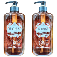 美吾髮 雪松精油沐浴露 琥珀檀香, 700ml, 2件