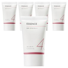 미샤 올 어라운드 세이프 블록 에센스 선크림 SPF45 PA+++, 50ml, 5개