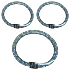 ELEBLO 防靜電手環 條紋灰色 M, 3個