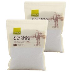 ORGA WHOLE FOODS 海鹽, 3kg, 2個