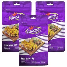 vinamit 綜合水果脆片, 100g, 3個