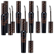 에뛰드하우스 래쉬펌 컬 픽스 마스카라 8g, 브라운, 6개