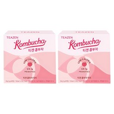 티젠 콤부차 피치, 5g, 50개입, 2개