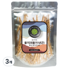 동이약초 피황기 1년근, 150g, 3개