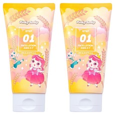 i'm pinky 第1階段孩童面部乳液 3-7歲適用, 2條, 150ml
