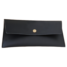 Recoz 皮革現金信封+卡片組, 1set, 黑色(信封)