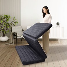 매트리스랩 11존 3단 접이식 토퍼 매트리스